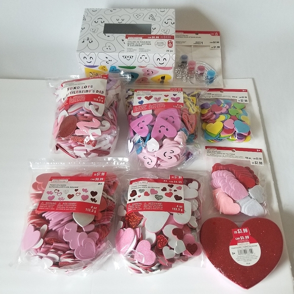Huge Valentines Day Bundle, Kids Crafts, Arts & Crafts supplies, craft s… - Picture 1 of 14